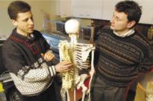 Scoliosis research with Don Leo